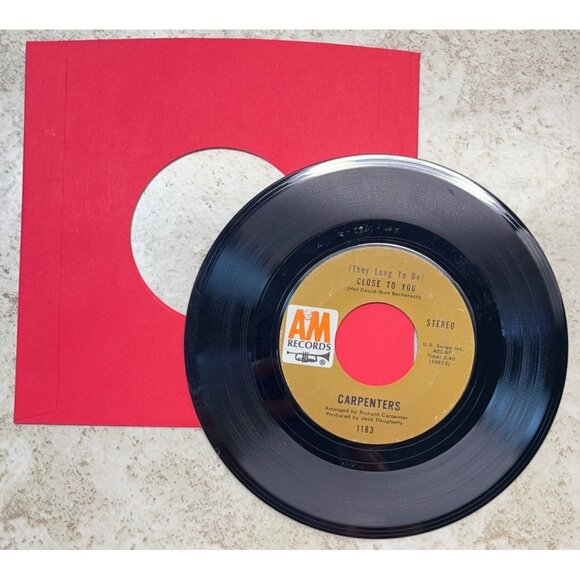 Carpenters Close to You / I Kept on Loving You 45 Pop Vinyl A&M 1183 - Picture 3 of 6